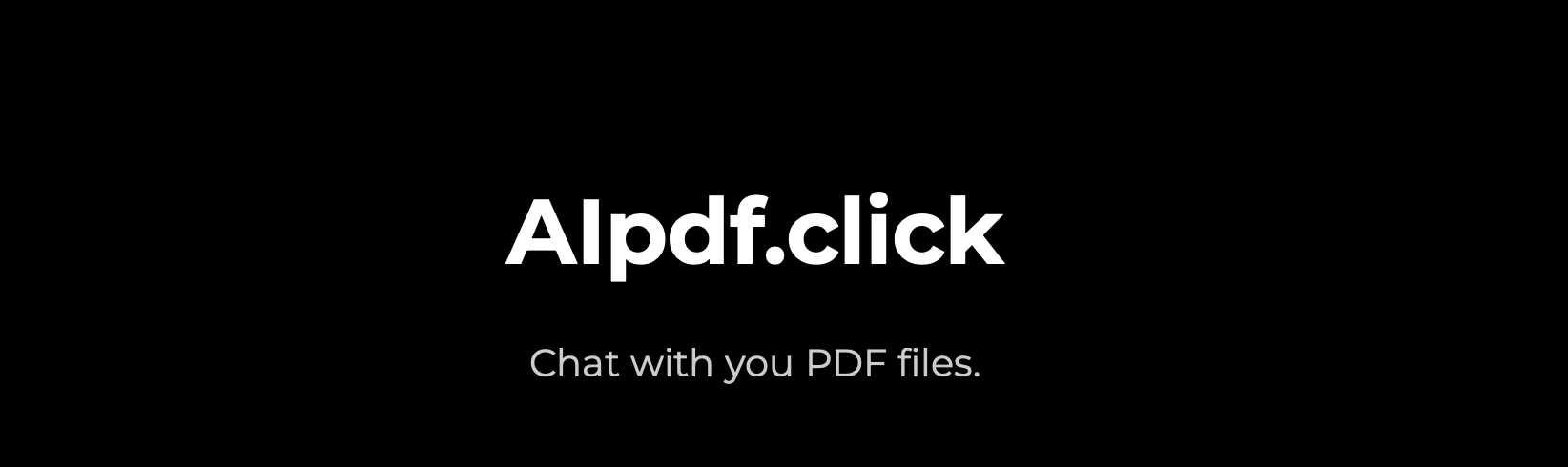 AIpdf | Chat with your pdf files